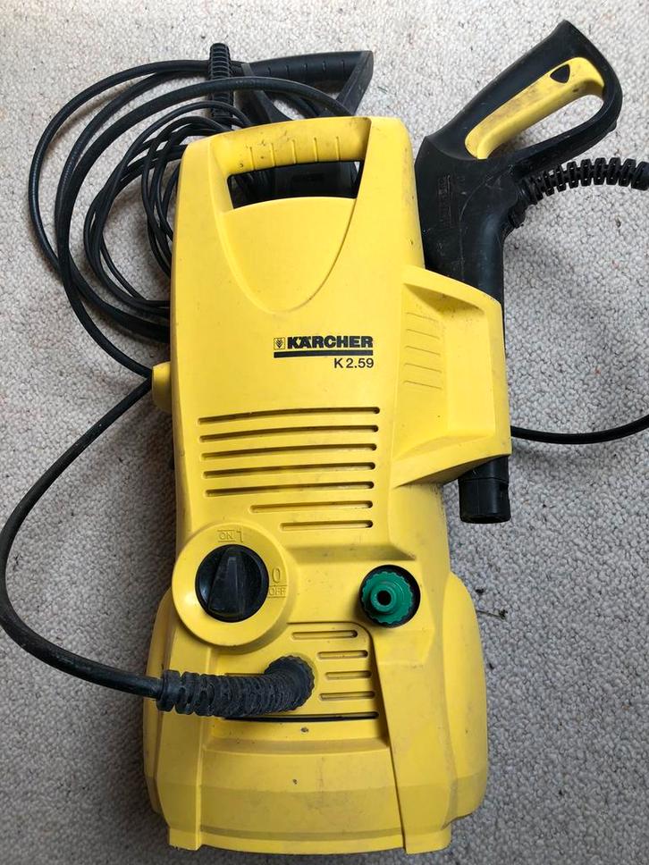 Kärcher k2.59 hogedrukreiniger .zeer weinig gebruikt, Tuin en Terras, Hogedrukreinigers, Zo goed als nieuw, Ophalen