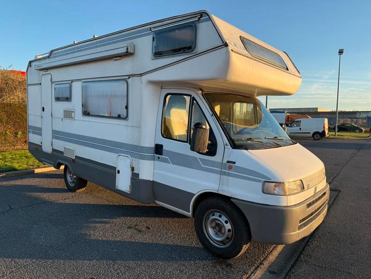 Fiat ducato, Caravans en Kamperen, Mobilhomes, Particulier, tot en met 6, Alkoof, Fiat, Fiat, Diesel, Handgeschakeld, 5 tot 6 meter