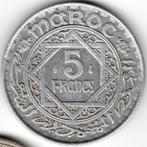 Maroc : 5 Francs AH 1370 (AD 1951) Y#48 Ref 15060, Envoi, Monnaie en vrac, Autres pays