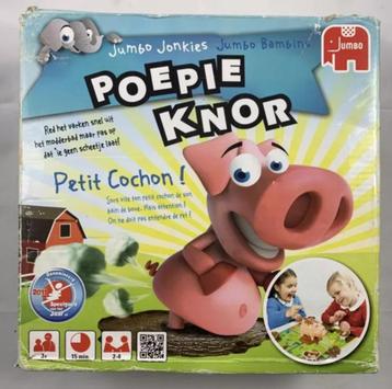 Poepie Knor Jumbo Jonkies bordspel gezelschapsspel compleet, Hobby en Vrije tijd, Verzenden, Zo goed als nieuw