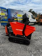 Mini dumper 600 Kg Plus Power T 50 FL sur chenilles, Tuin en Terras, Nieuw, Ophalen of Verzenden, Handmatig