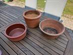 Bloempotten, Ophalen, Zo goed als nieuw, Terracotta