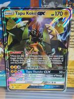 Tapu koko gx SM33 Pokemon sun&Moon black star promo, Hobby en Vrije tijd, Verzamelkaartspellen | Pokémon, Ophalen of Verzenden