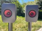 Kef LS50 meta + S2 stands, Nieuw, 60 tot 120 watt, Front, Rear of Stereo speakers, Ophalen