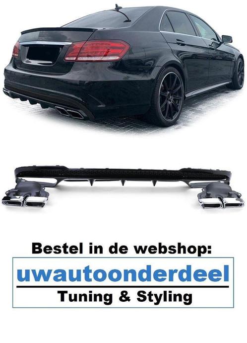 Mercedes E Klasse W212 Facelift E63 AMG Look Uitlaat, Auto-onderdelen, Overige Auto-onderdelen, Nieuw, Ophalen of Verzenden