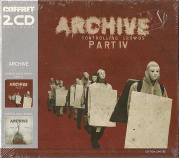 ARCHIVE - COFFRET CONTROLLING CROWDS - 2 CD - NEUF ET SCELLE, Envoi, Neuf, dans son emballage, Progressif