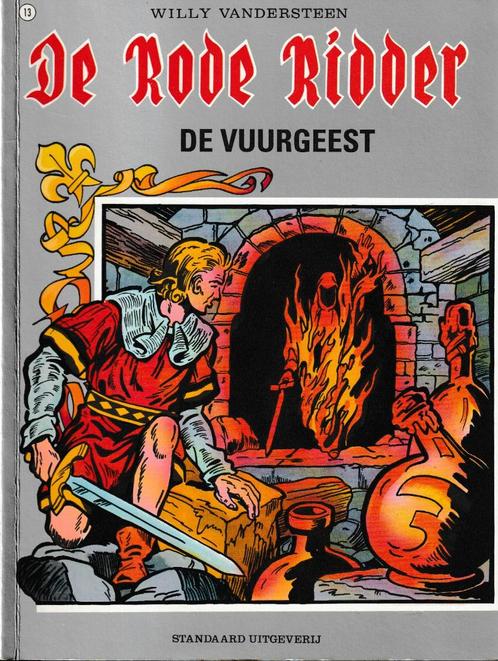 Strip De Rode Ridder nr. 13 - De vuurgeest., Livres, BD, Enlèvement ou Envoi