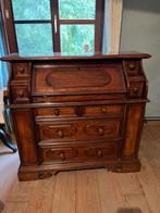 Antieke bureaumeubel in hout, Ophalen, Gebruikt, Antiek