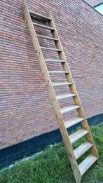 Werftrap houten trap, Doe-het-zelf en Bouw, Ladders en Trappen, Gebruikt, Ophalen