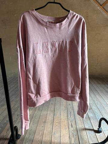 Levi’s zalmkleurige trui maat L beschikbaar voor biedingen