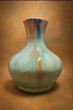 Antiek/Art Deco zeldzame geglazuurde vaas (Auguste Maes), Antiek en Kunst, Ophalen of Verzenden