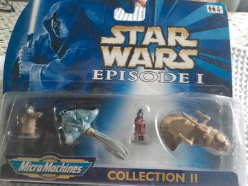 STAR WARS MICRO MACHINES ÉPISODE 1 COLLECTION 2 *NEUF*, Enlèvement, Neuf, Statue ou Buste