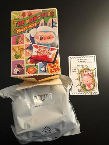 Labubu wacky Mart nog ingepakt origineel met scancode  beschikbaar voor biedingen
