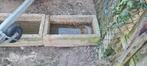 3x Voederbak / trog in beton ongeveer 40 x 70, Ophalen, Gebruikt