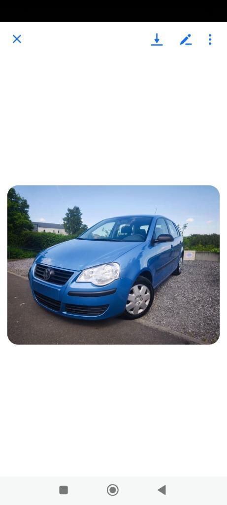 VW polo 2004, Auto's, Volkswagen, Particulier, Polo, Radio, Benzine, 5 deurs, Handgeschakeld, Blauw, Overige bekleding, Voorwielaandrijving