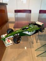 Zeldzame 1:18 Hotwheels Eddie Irvine Jaguar R1 #7, Ophalen of Verzenden, Zo goed als nieuw, Auto, Hot Wheels