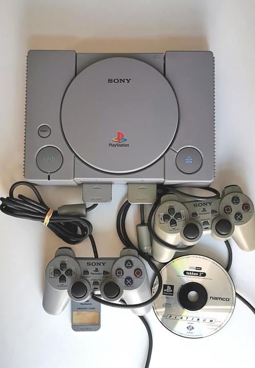 PlayStation1 fat bonne condition, Consoles de jeu & Jeux vidéo, Consoles de jeu | Sony PlayStation 1, Comme neuf, Avec 2 manettes