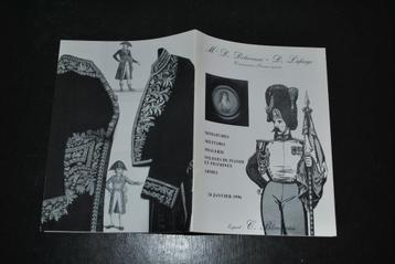 Catalogue vente Miniatures militaria imagerie soldats plomb, Enlèvement ou Envoi, Autres, Livre ou Revue