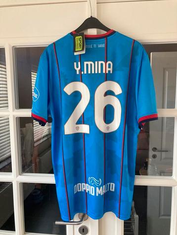 Maillot de football Jerry Mina 25/26 de Calgiari, Enlèvement ou Envoi, Neuf