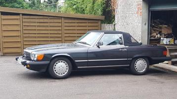 Mercedes 560 SL, Autos, Cuir, Achat, Autres couleurs, 2 portes
