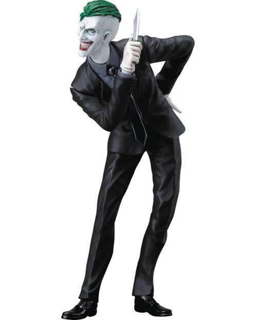 DC COMICS JOKER NEW 52 VERSION 1/10 SCALE STATUE, Verzamelen, Film en Tv, Nieuw, Film, Actiefiguur of Pop, Ophalen of Verzenden