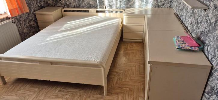 Chambre à coucher complète, Maison & Meubles, Chambre à coucher | Canapés-lits, Utilisé, 200 cm, Deux personnes, Enlèvement