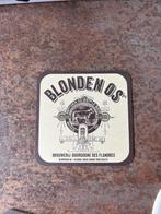 Bierviltje blonden os, Verzamelen, Ophalen of Verzenden, Nieuw, Viltje(s)