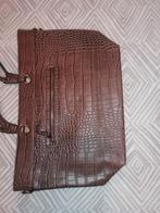 Bruine handtas, Handtassen en Accessoires, Tassen | Damestassen, Ophalen of Verzenden, Nieuw, Handtas
