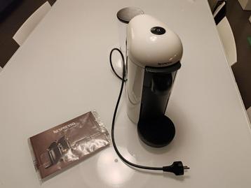 Vertuo Plus Round top White, Enlèvement ou Envoi, Utilisé, Machine à espresso, Réservoir d'eau amovible