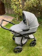 Kinderwagen en buggy , ook de stukjes erbij voor maxi cosi, Gebruikt, Verstelbare duwstang, Ophalen, Kinderwagen