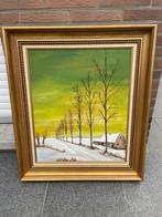 Winter Schilderij, Ophalen
