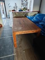 Massief houten eetplaats, Ophalen, Zo goed als nieuw, Massief hout, 4 tot 6 stoelen
