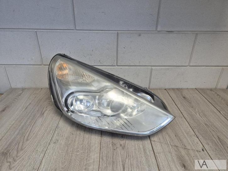 Ford S-max S max Galaxy 2006 - 2011 koplamp met lens rechts, Auto-onderdelen, Verlichting, Ford, Gebruikt, Ophalen of Verzenden