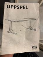 Bureau IKEA UPPSPEL, 180x80cm, hauteur ajustable électrique, Huis en Inrichting, Bureaus, Ophalen, Elektrisch, Gebruikt, Stabureau