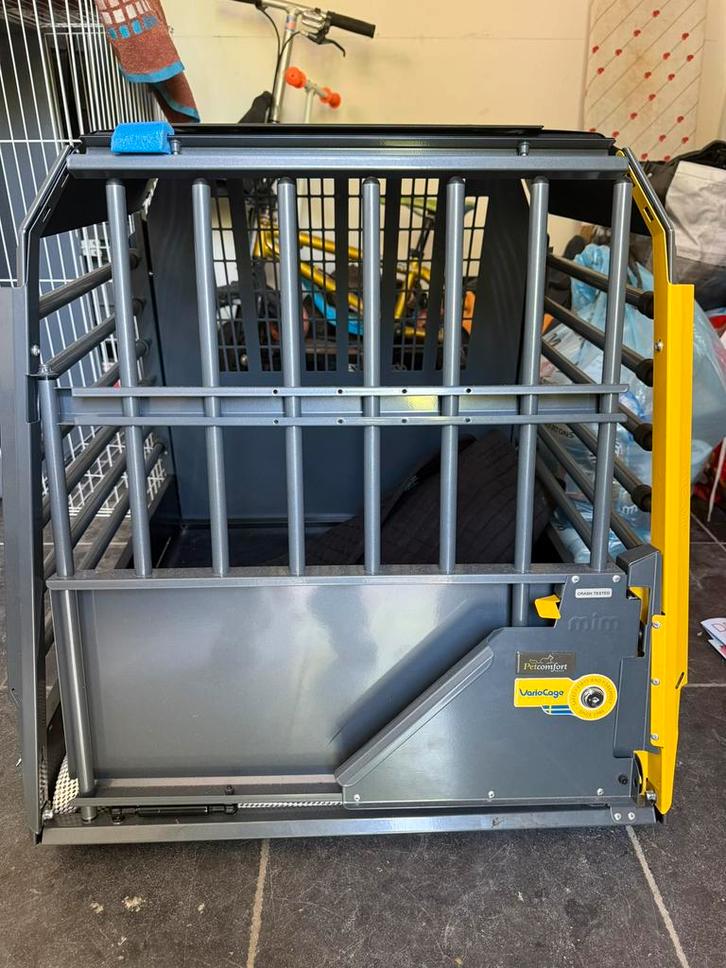 Autobench -NIEUWSTAAT- Merk Variocage - zie beschrijving!, Dieren en Toebehoren, Hondenbenches, Zo goed als nieuw, Ophalen of Verzenden