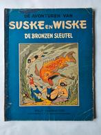 Suske en wiske - bronzen sleutel - blauwe reeks - 1e druk, Livres, BD, Utilisé, Enlèvement ou Envoi