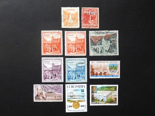 Colombia : 11 postzegels (1945 - 1981), Postzegels en Munten, Postzegels | Amerika, Zuid-Amerika, Ophalen of Verzenden
