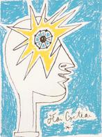 Lithographie Jean Cocteau, Tête de feu, Enlèvement ou Envoi
