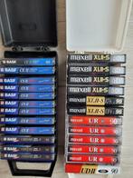 NIEUWE audiocassettes met box (nog in verpakking), Cd's en Dvd's, Cassettebandjes, Met bewaardoos, rek of koffer, Ophalen of Verzenden