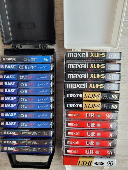 Cassettes audio NEUVES avec boîte (encore sous emballage), CD & DVD, Cassettes audio, Neuf, dans son emballage, Originale, Avec boîte de rangement, étagère ou coffret