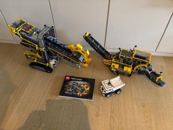 Lego Technic 42055 Emmerwiel graafmachine, Enlèvement ou Envoi, Comme neuf, Ensemble complet, Lego