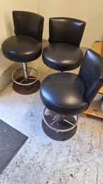 Draaibare krukken stoelen, 1 kruk, Ophalen, Gebruikt, 60 tot 90 cm