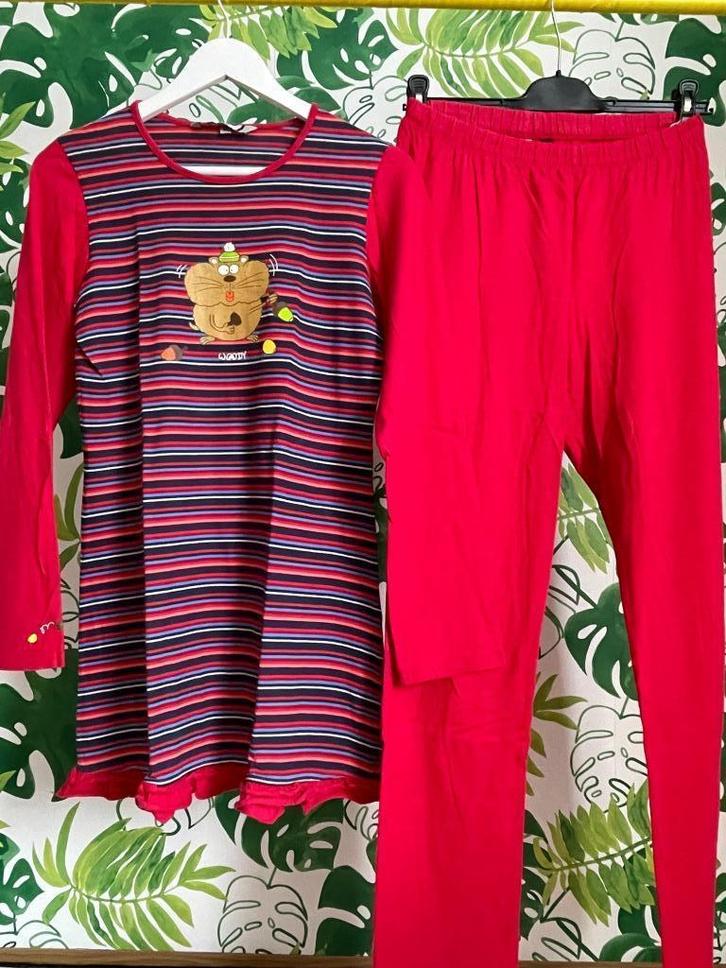 Woody pyjama 34-36, Kleding | Dames, Pyjama's, Gedragen, Maat 34 (XS) of kleiner, Verzenden
