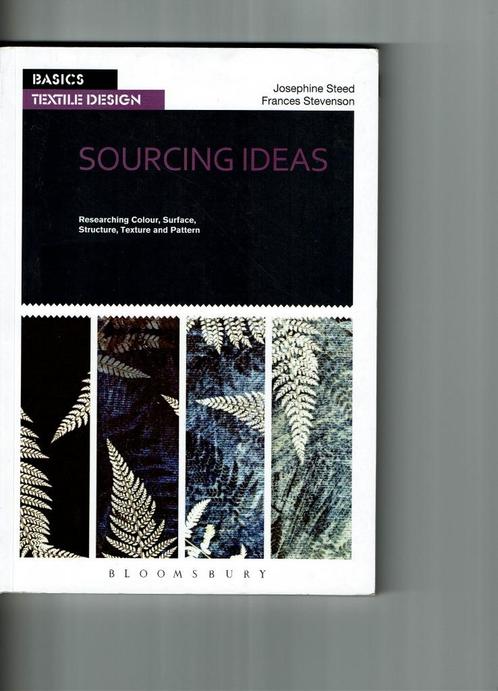 BOEKEN : SOURCING IDEAS - Josephine Steed, Hobby en Vrije tijd, Overige Hobby en Vrije tijd, Nieuw, Ophalen