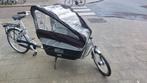 Gazelle Cabby met regentent, Fietsen en Brommers, Fietsen | Bakfietsen, Ophalen, Gazelle