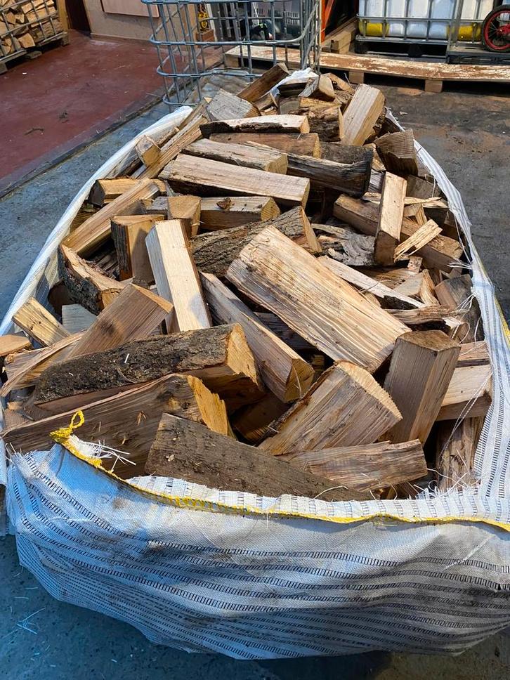 Brandhout eik-beuk en haagbeuk, Jardin & Terrasse, Bois de chauffage, Chêne, Enlèvement