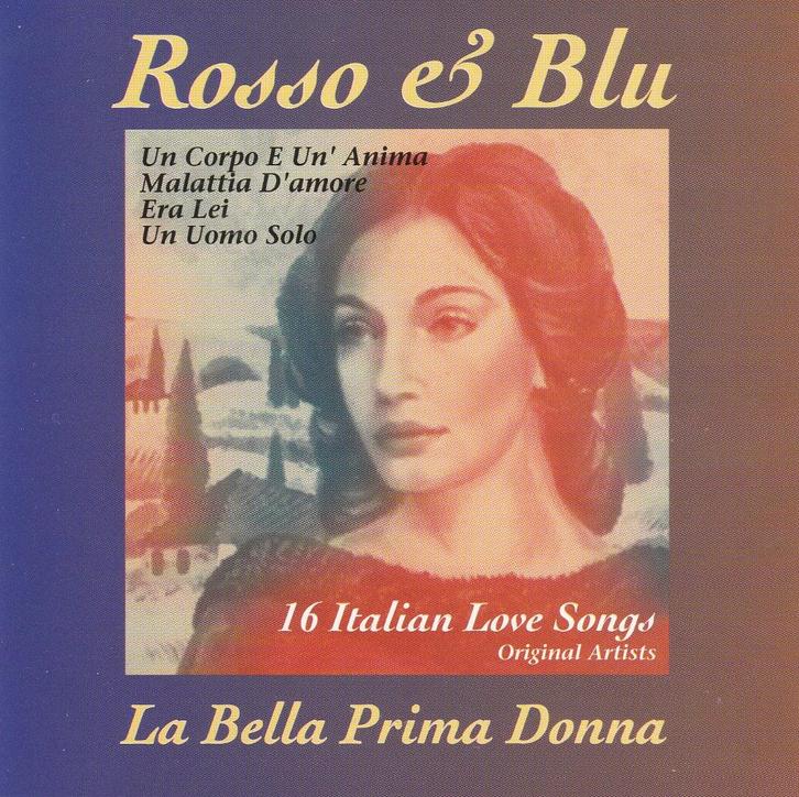 CD Rosso é Blu - La bella prima donna, CD & DVD, CD | Classique, Comme neuf, Enlèvement ou Envoi