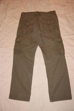 Beige /kaki jongens broek met zakken, rekker in taille, 10ja, Ophalen of Verzenden, Zo goed als nieuw, Jongen, Broek