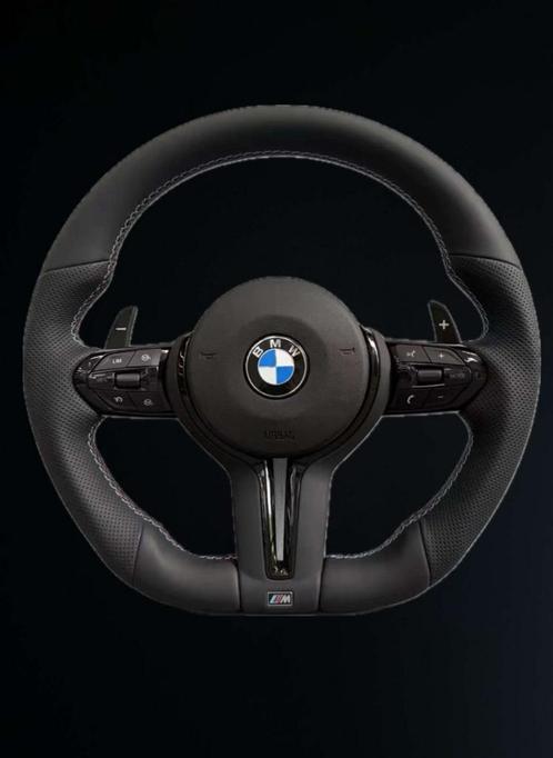 BMW M Sport Leder Stuurwiel met M-stiknaden (inclu airbag), Auto-onderdelen, Besturing, BMW, Nieuw, Ophalen