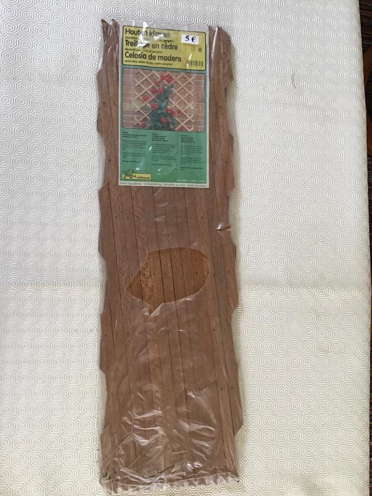 cadre d'escalade en bois NOUVEAU 60 cm x 180 cm, Jardin & Terrasse, Décoration murale de jardin, Neuf, Enlèvement ou Envoi